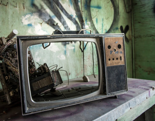 Snippet of a Man Talking About His New Television Set