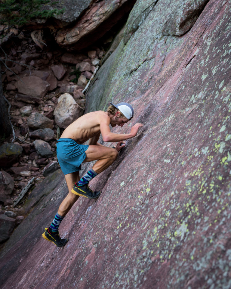 Kyle Richardson sets new speed records soloing First and Third Flatirons