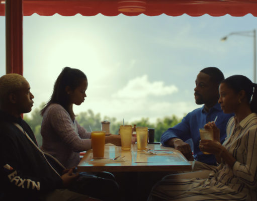 The family in the house