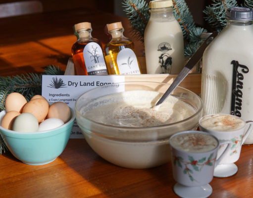 Longmont’s Dry Land Distillers share their unique, local spirits in the ’Nog Off