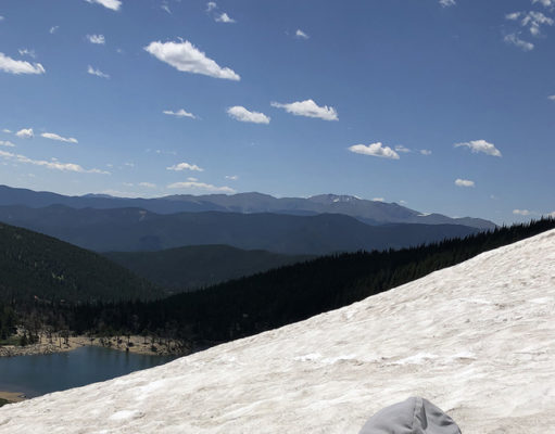 A 4-year-old kid just skied every month for a year