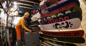 Skateboards, snowboards and centers of gravity