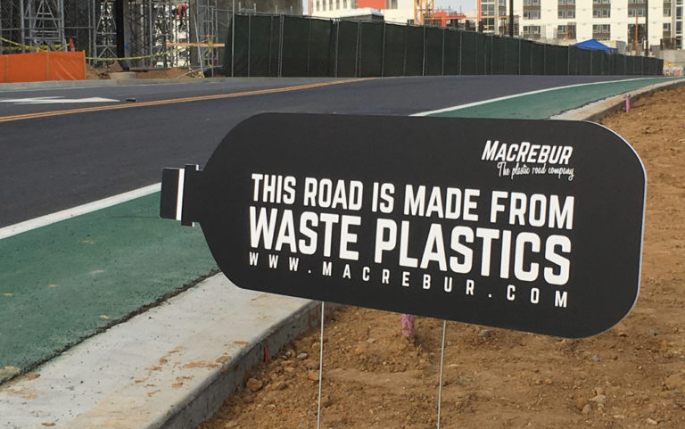 Plastic roads?