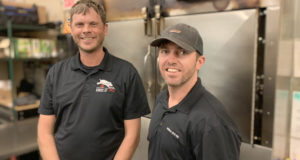 On barbecue… with Georgia Boys Nick Reckinger and Matt Alexander