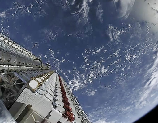 Crowding the night sky