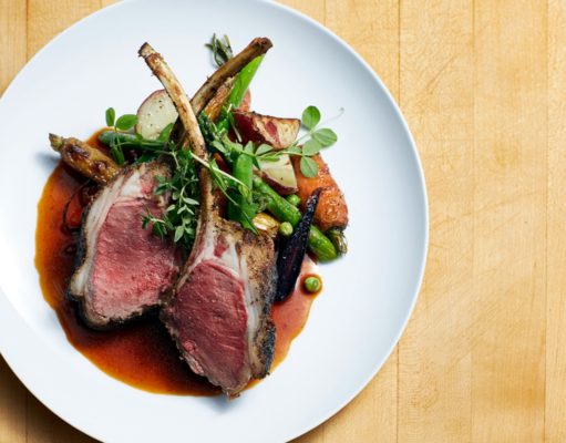 Entrees for grownups