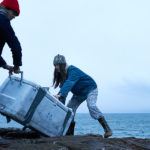 Priscilla (Sophie Lowe) and Mary Beth (Morgan Saylor) get the job done in ‘Blow the Man Down’