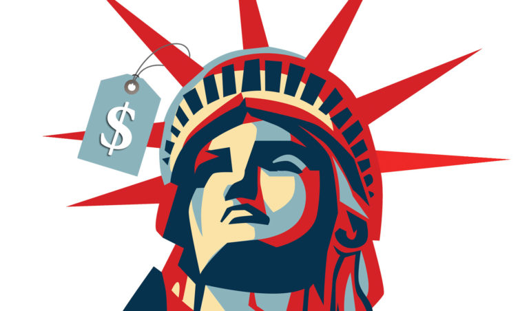 The cost of becoming American