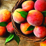 2 peaches