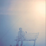 Buzz_Andy on a Bench