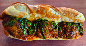 Try this week: Lamb and beef meatball sandwich @ Blackbelly Market