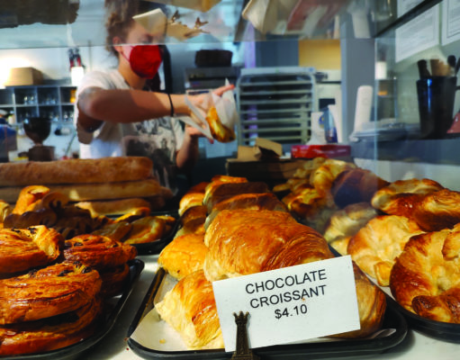 Taste of the Week: Croque Madame with raspberry jam and frites @ Le French Café