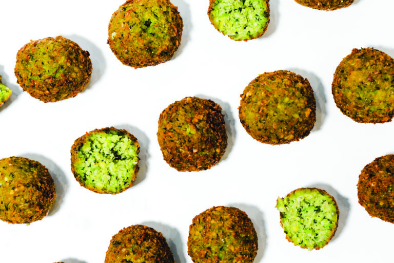 Soft-n-crunchy falafel, Europeaified American pastries, an apple tart recipe, events and more