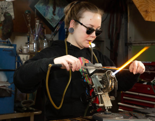 Glassblower: Hillary Cooper (aka Hilltree Glass)