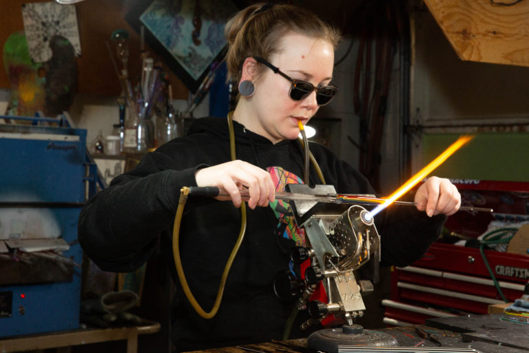 Glassblower: Hillary Cooper (aka Hilltree Glass)