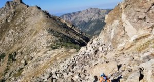 Climbing Cooper Peak