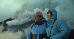 A volcanic love triangle