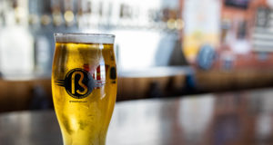 Pouring a perfect Pilsner