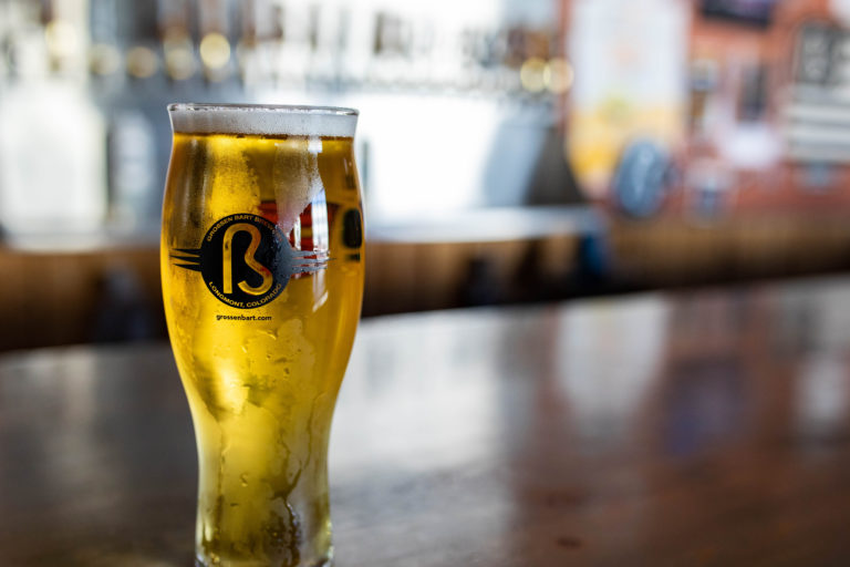 Pouring a perfect Pilsner