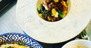 Perfect pita pillows creamy hummus, a salsa recipe from Janos Wilder, and a weekend of food events