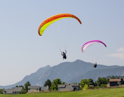 Flying high