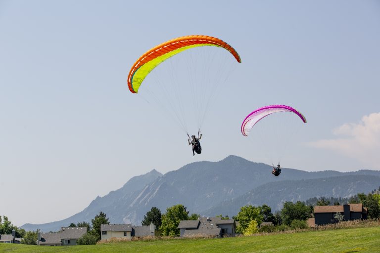 Flying high