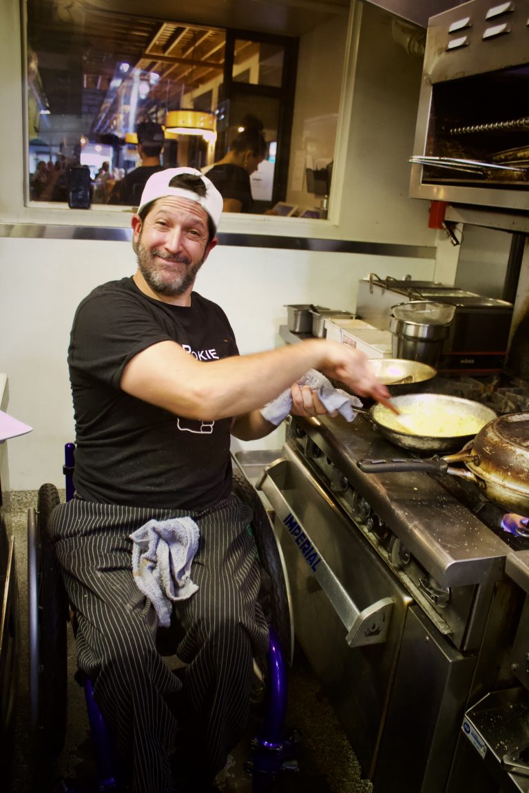 An adaptable chef